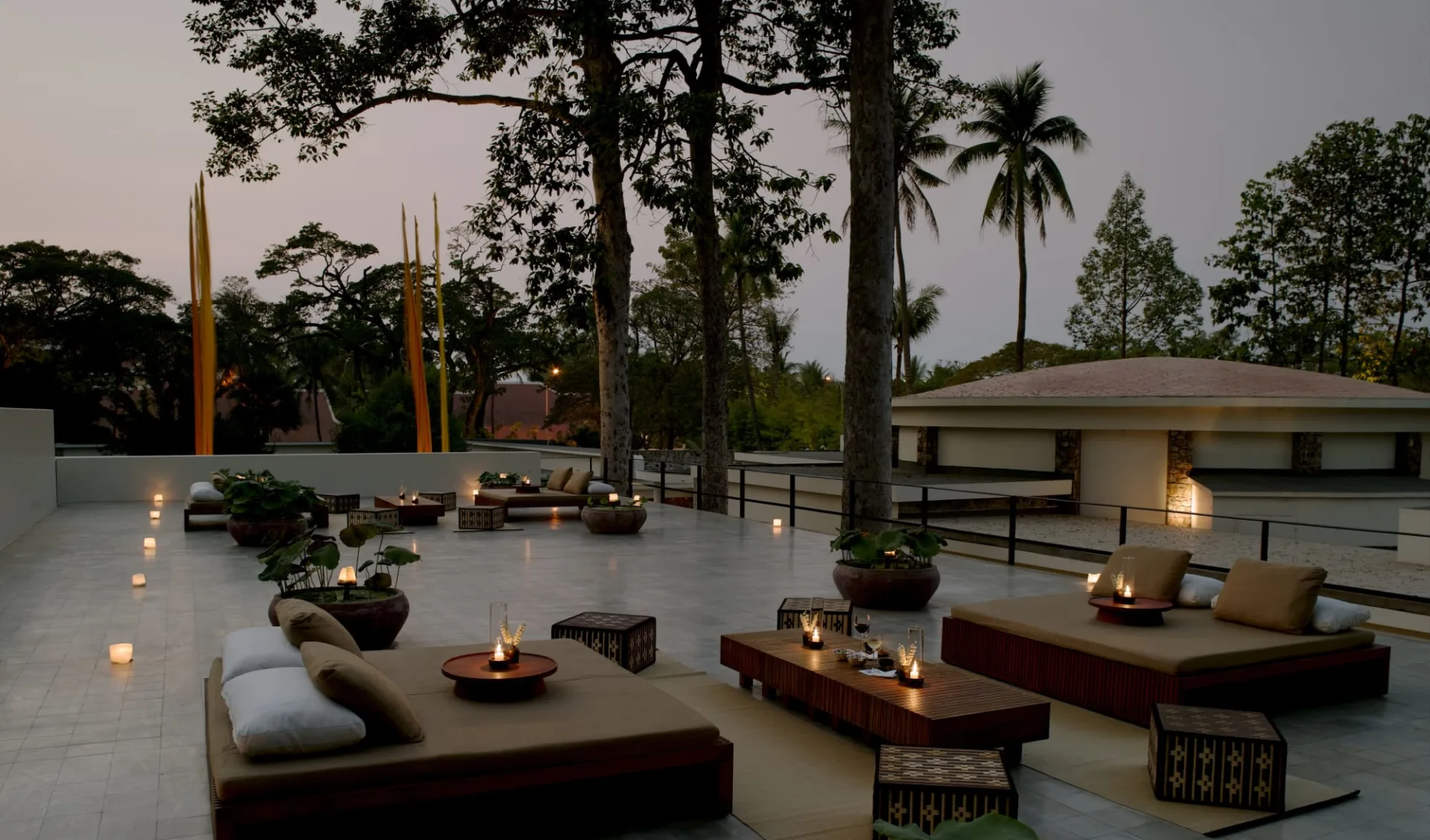 Amansara in Siem Reap: Roof Terrace