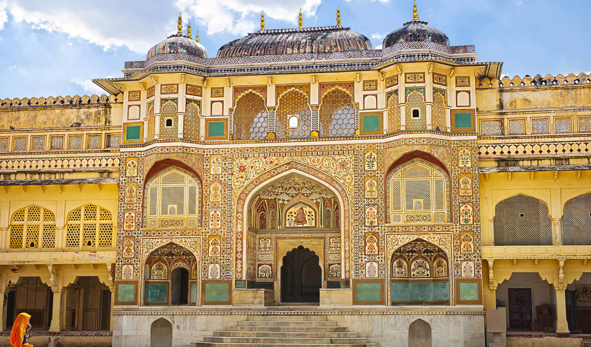 «The Deccan Odyssey» - Die Glanzlichter Rajasthans ab Mumbai: Gateway, Amber fort in Jaipur