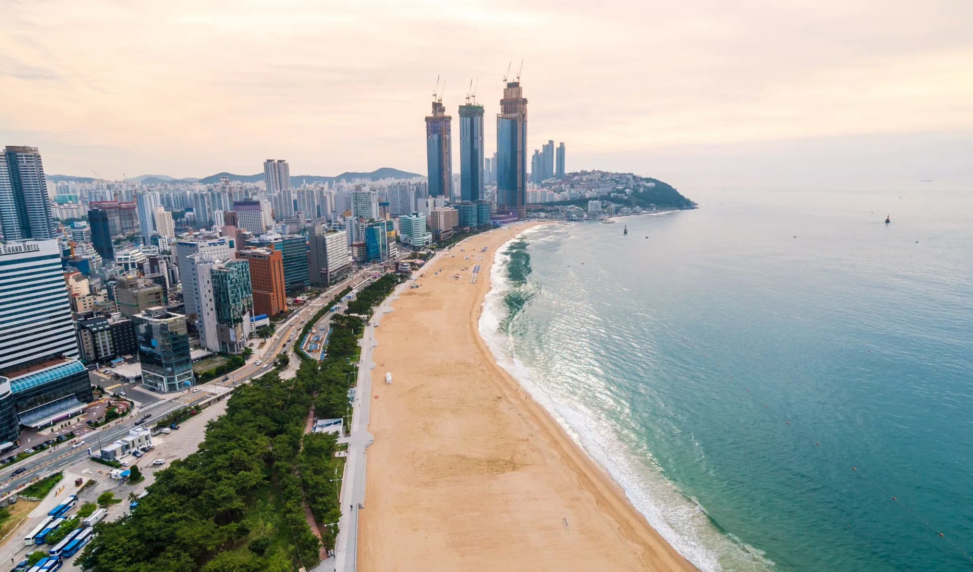 Südkorea aktiv erleben ab Seoul: Haeundae Beach