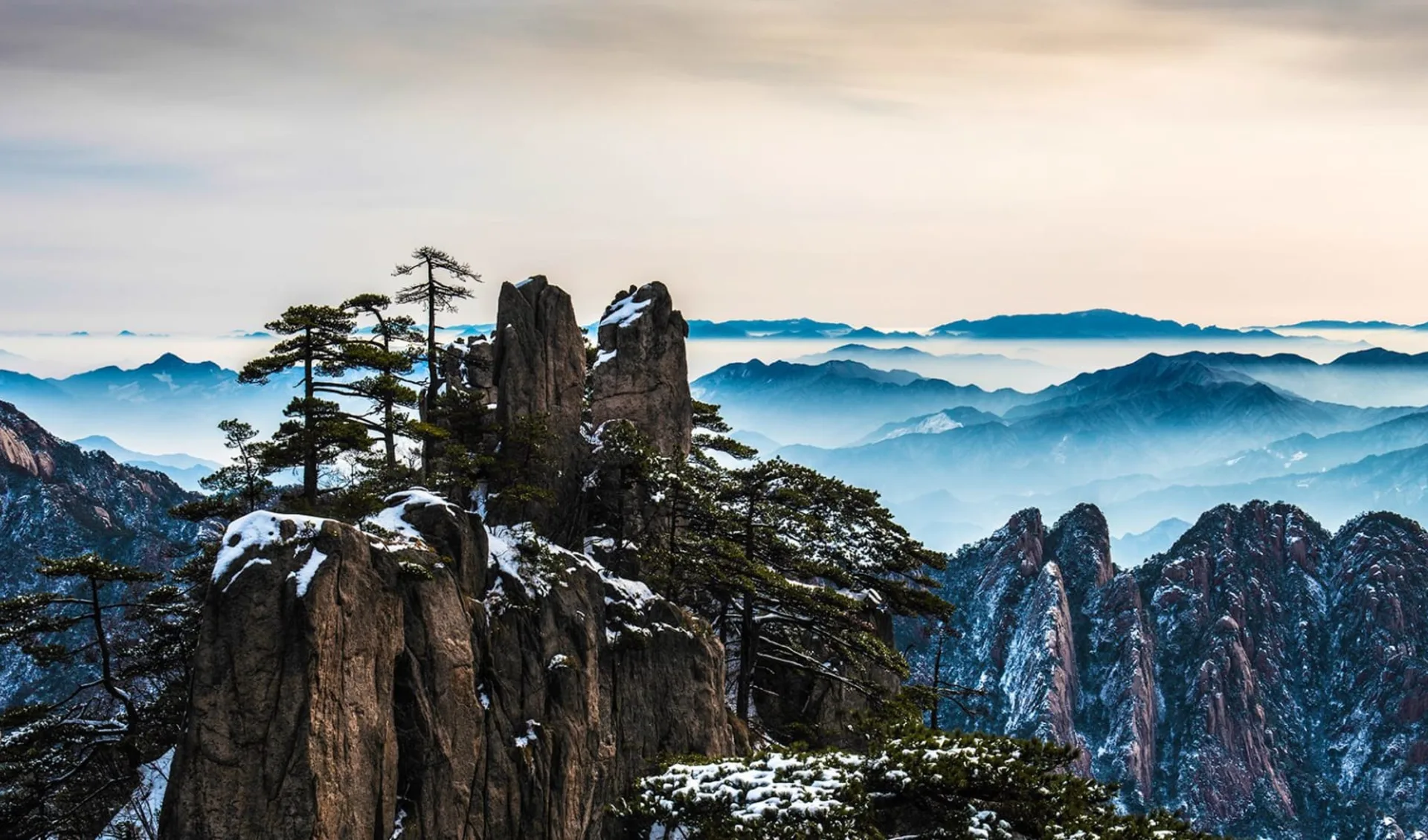 Huang Shan - der gelbe Berg ab Shanghai: Huangshan