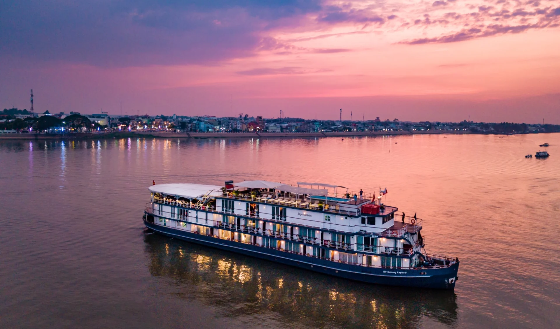 Flusskreuzfahrt nach Saigon ab Siem Reap: Jayavarman