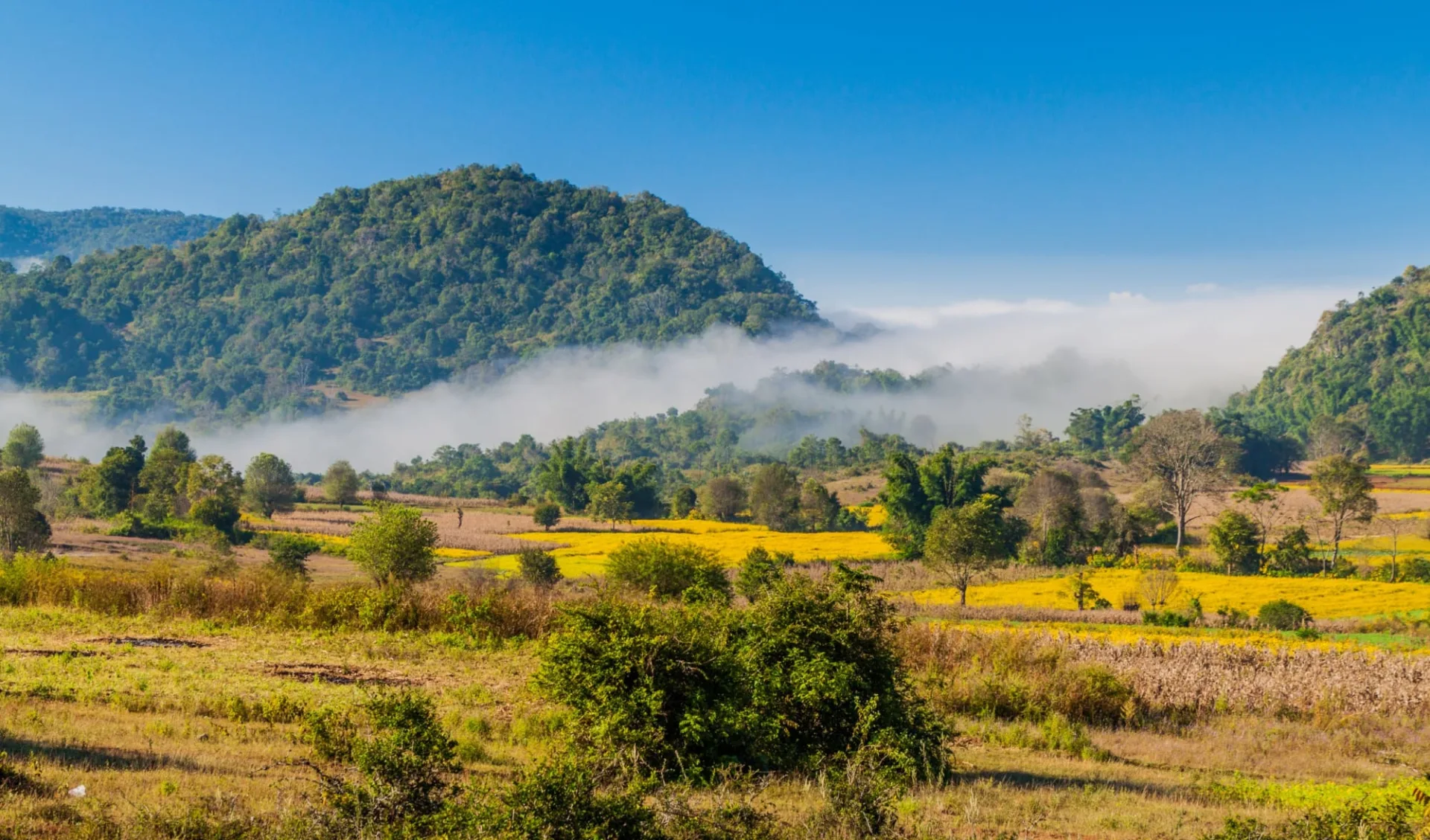 Wandern im malerischen Shan Staat (3 Tage) ab Inle Lake: Kalaw Rural landscape