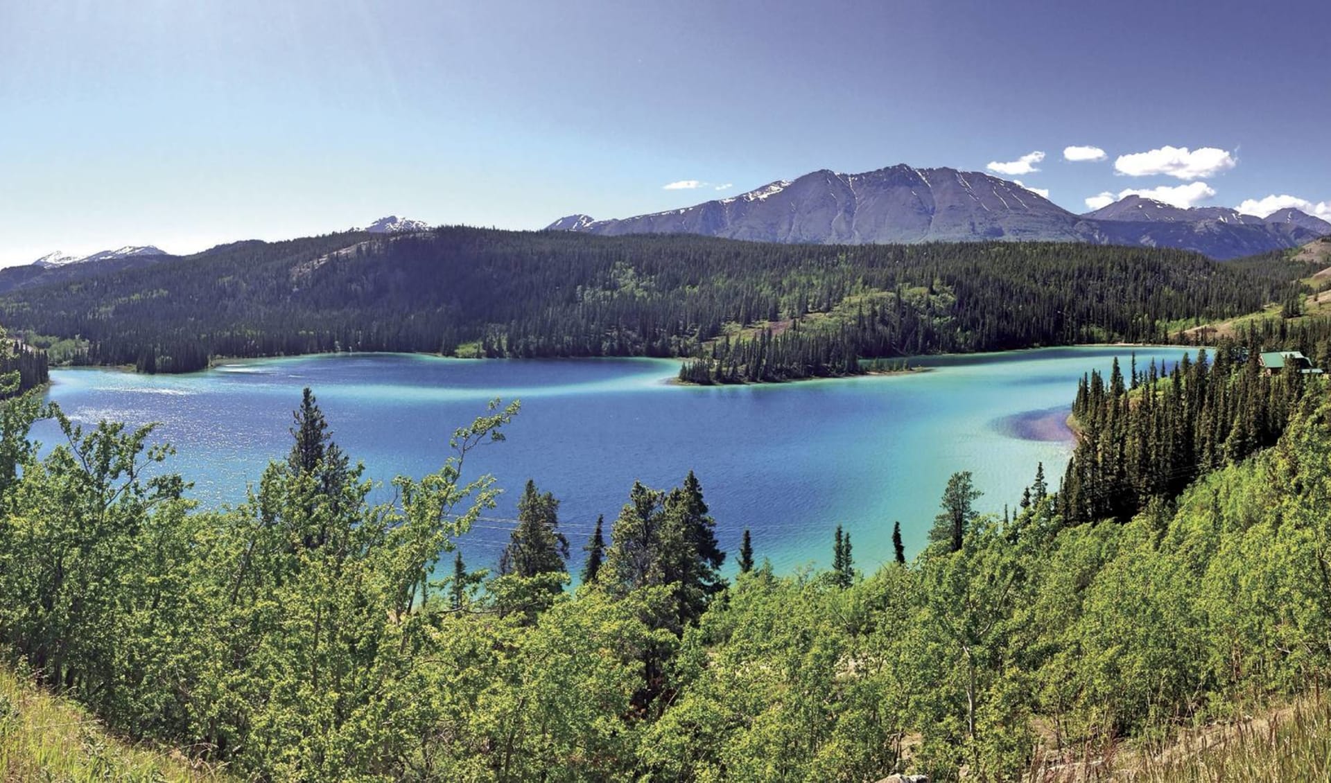 Von Whitehorse nach Juneau mit Bus, Zug und Boot: Kanada - Yukon - Emerald Lake