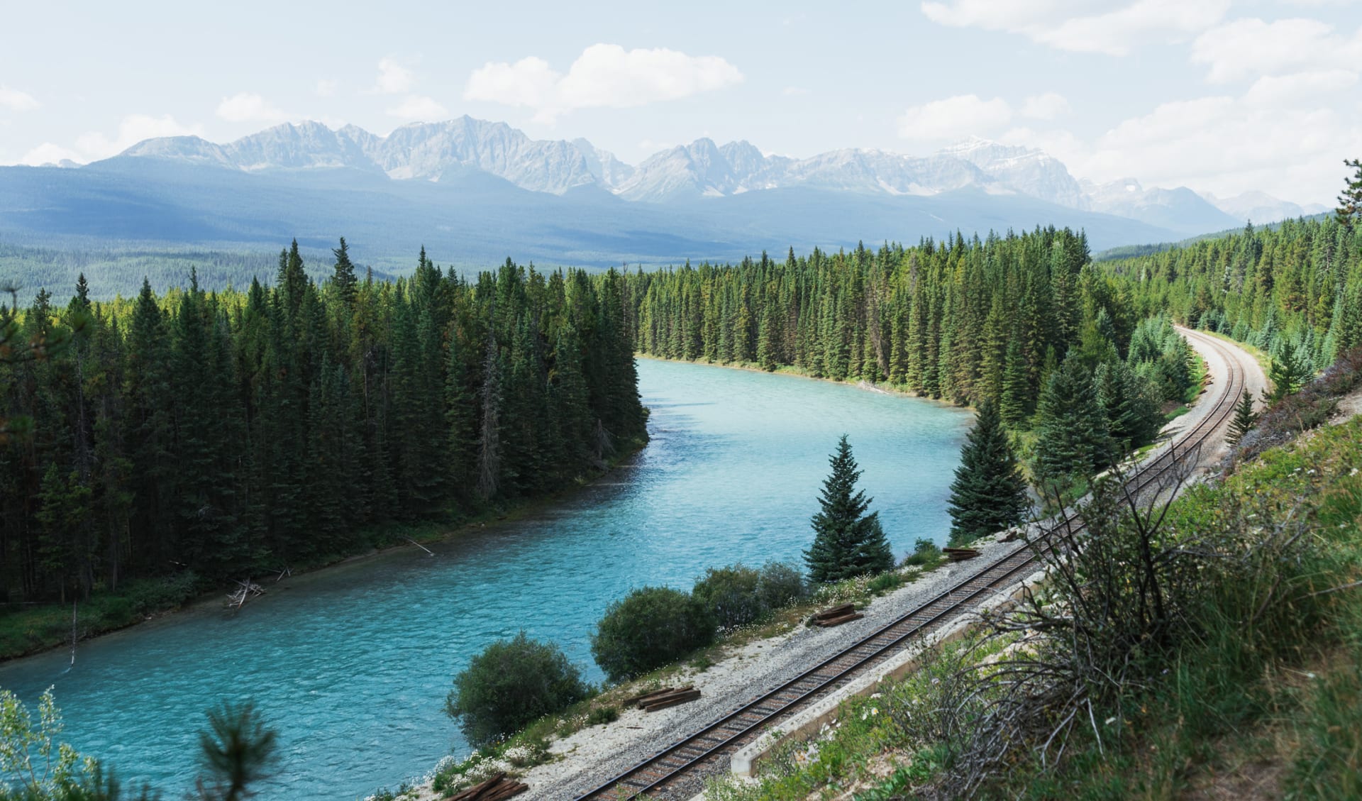 Morats Curve, Banff, AB, Canada