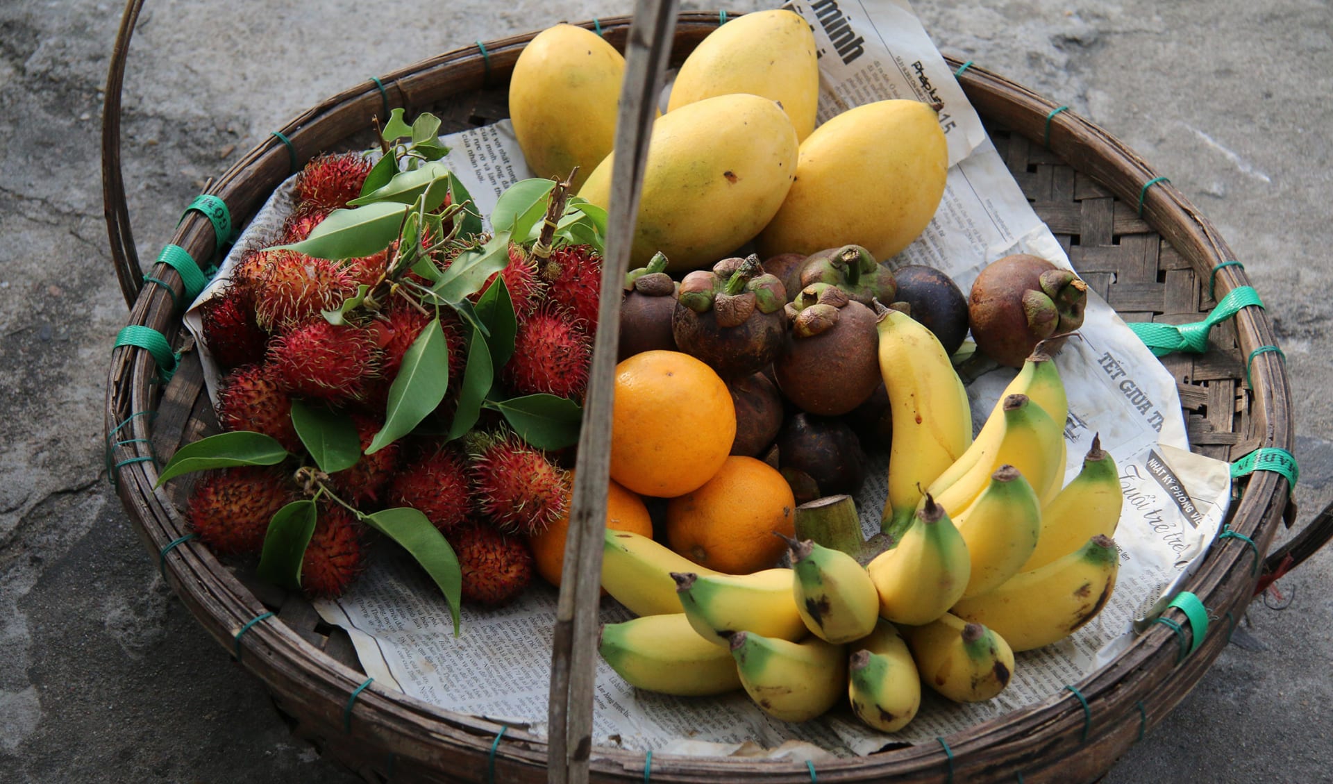 Tropical Fruit Basket