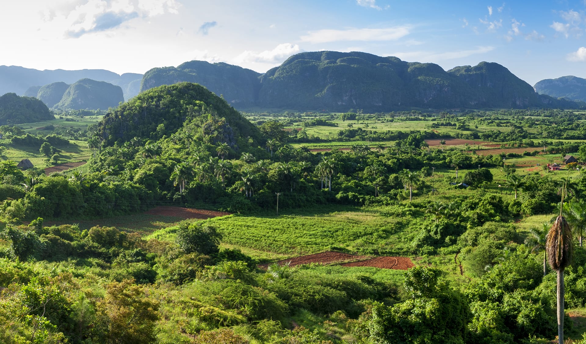 Panoramablick auf das Tal von Vinales, Kuba