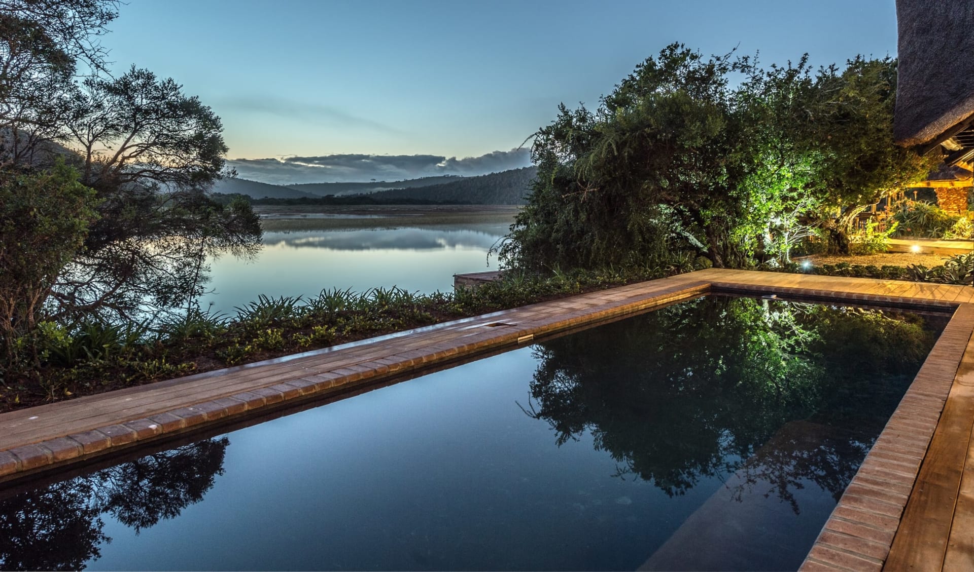 Kariega River Lodge in Kariega Game Reserve: Kariega_River Lodge_Suite pool