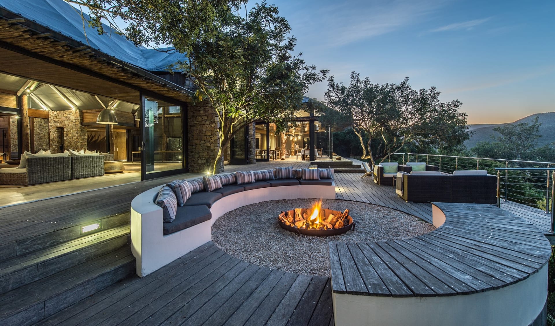 Kariega Settlers Drift in Kariega Game Reserve: Kariega_Settlers Drift_Fire Pit
