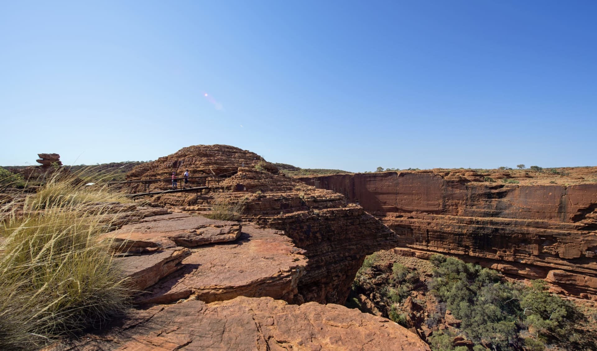 Red Centre Wanderer mit 4x4 ab Alice Springs: Kings Canyon - Rim Walk