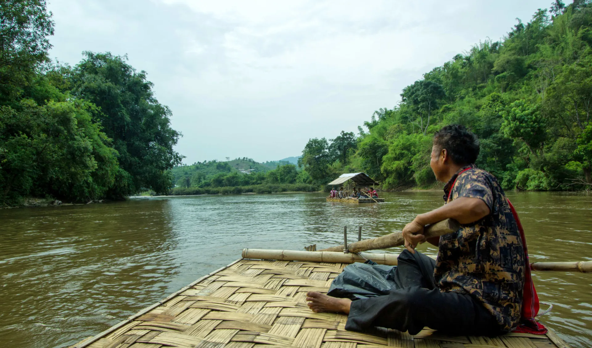 Auf den Spuren des Opiums ab Chiang Mai: Kok River: cruising 