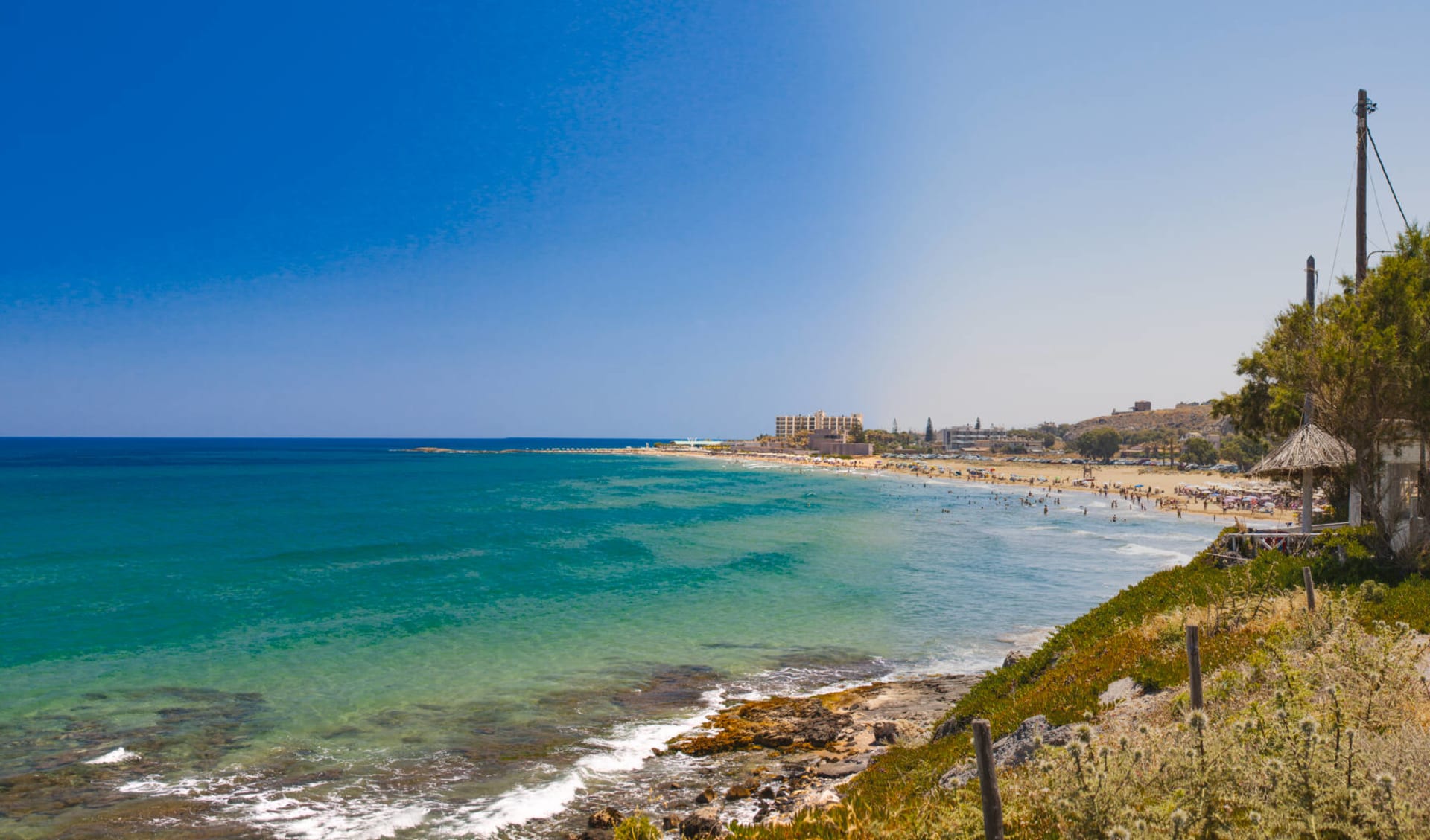 Badeferien im Mitsis Rinela Beach Resort & Spa ab Heraklion: Kokkini Hani Küste Kreta GR