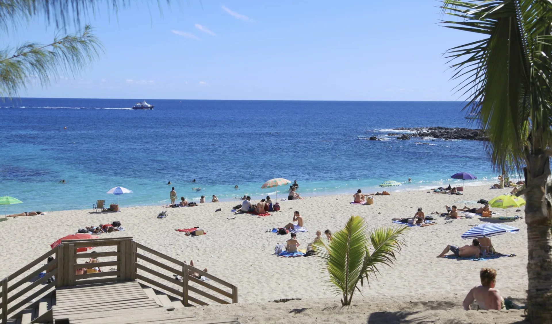 La Réunion en famille ab Saint-Denis: Lagoon Beach 