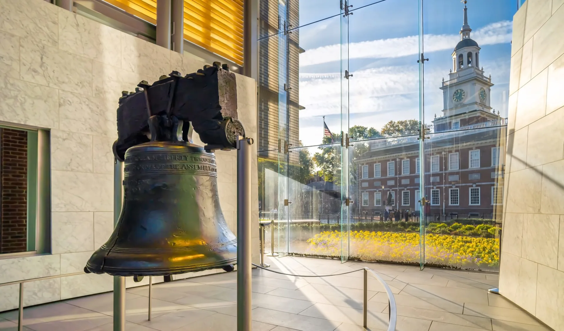 Die USA-Ostküste mit dem Zug entdecken ab Washington D.C.: Liberty_Bell_Philadelphia_Pennsylvania_USA