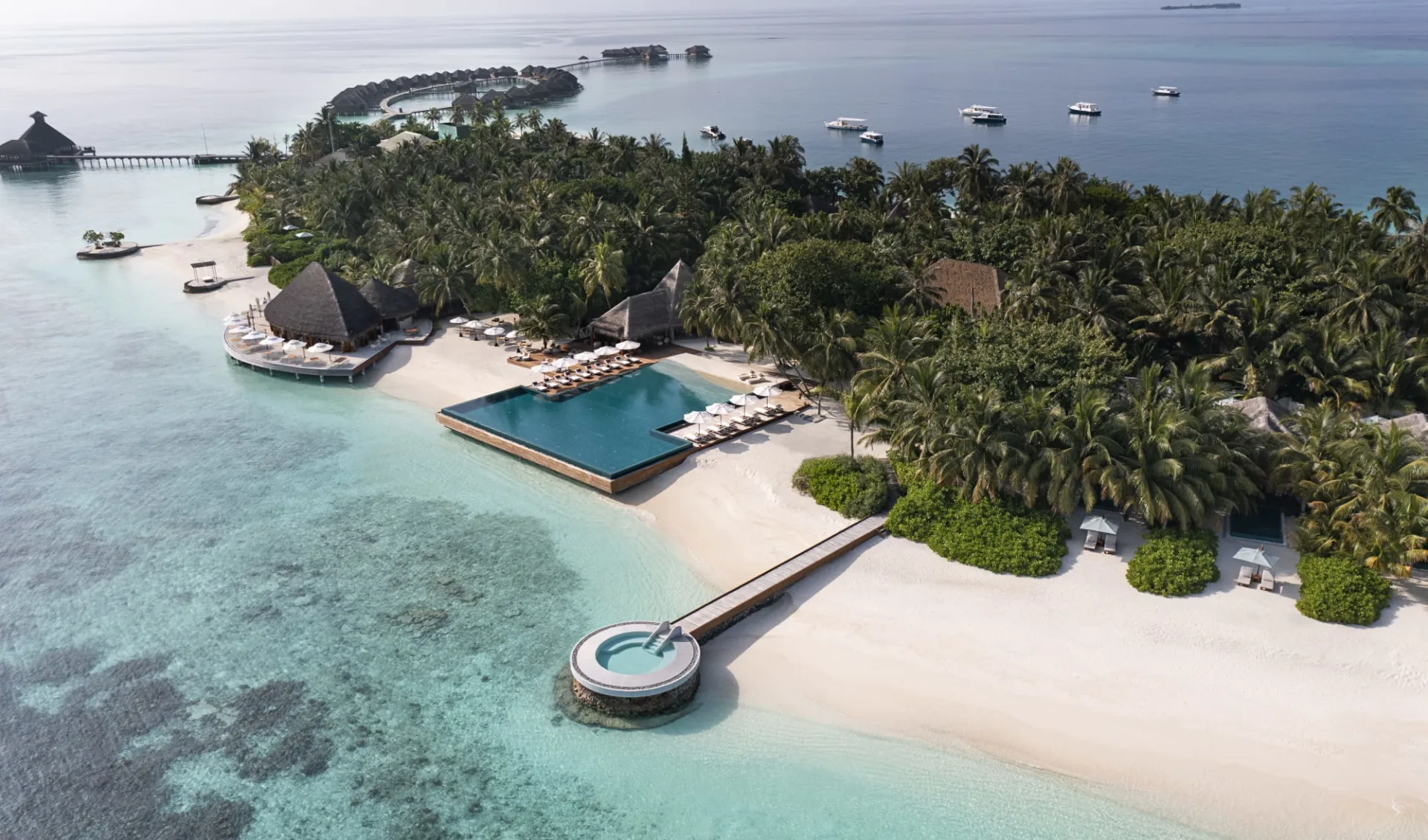 Huvafen Fushi in Nordmale-Atoll: location: 