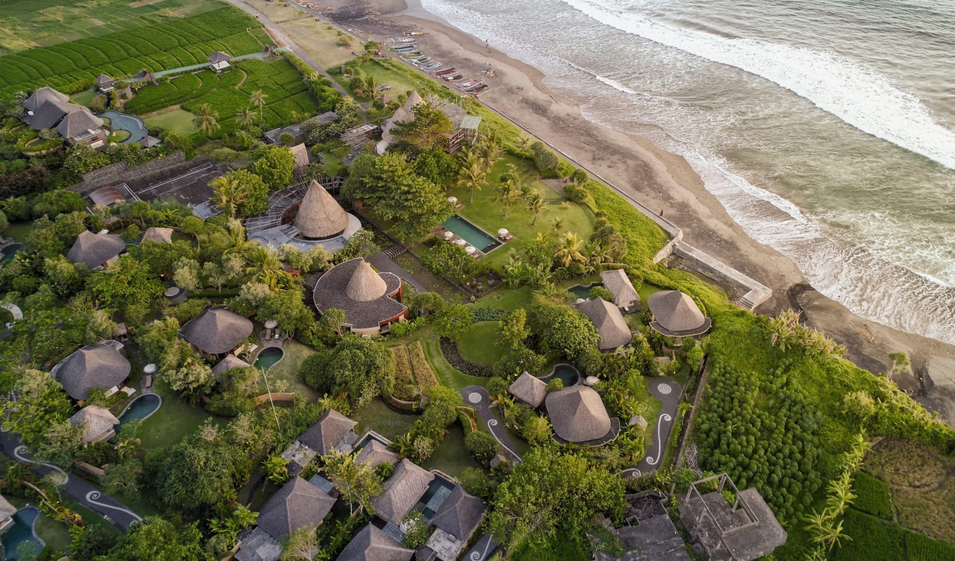 WakaGangga in Südbali: Aerial View