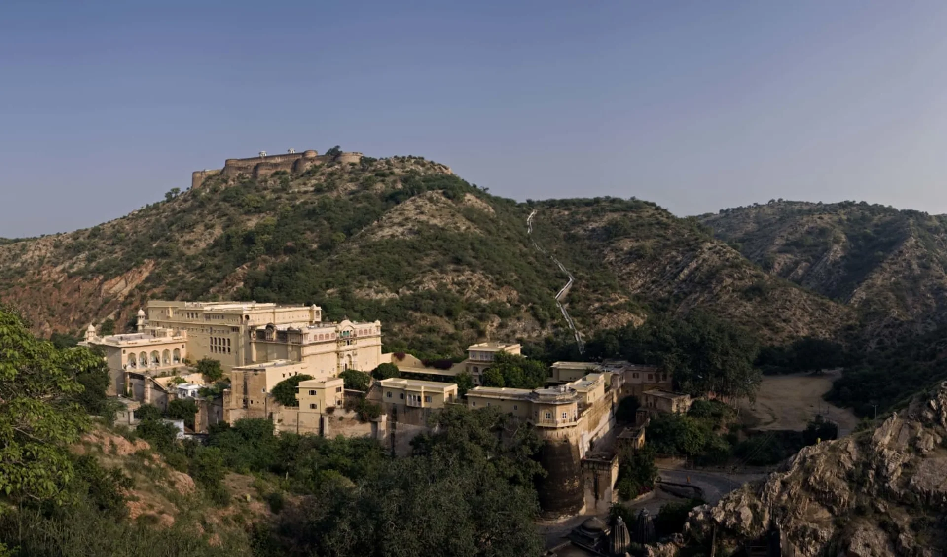 Samode Palace in Jaipur: Panorama View