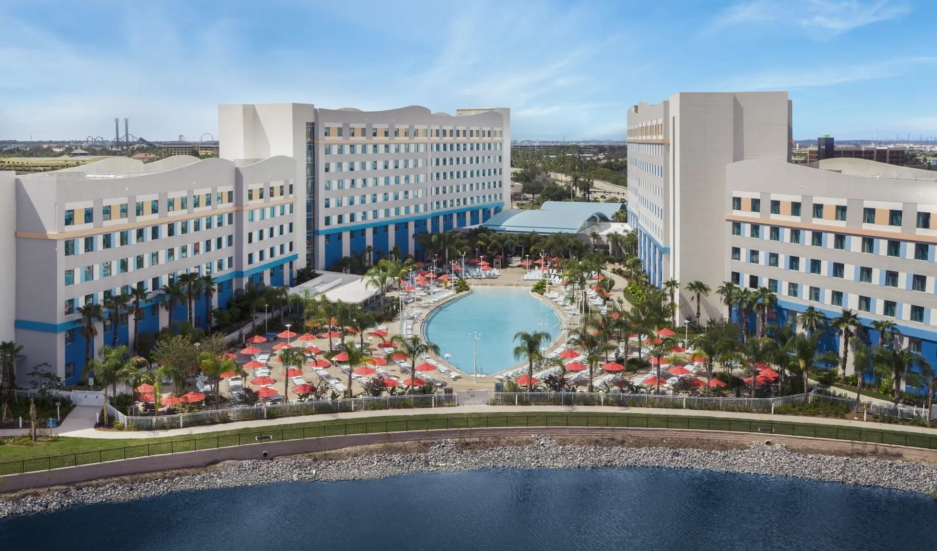 Universal's Endless Summer Resort Surfside Inn in Orlando: Loews Endless Summer_Aussen_Webseite