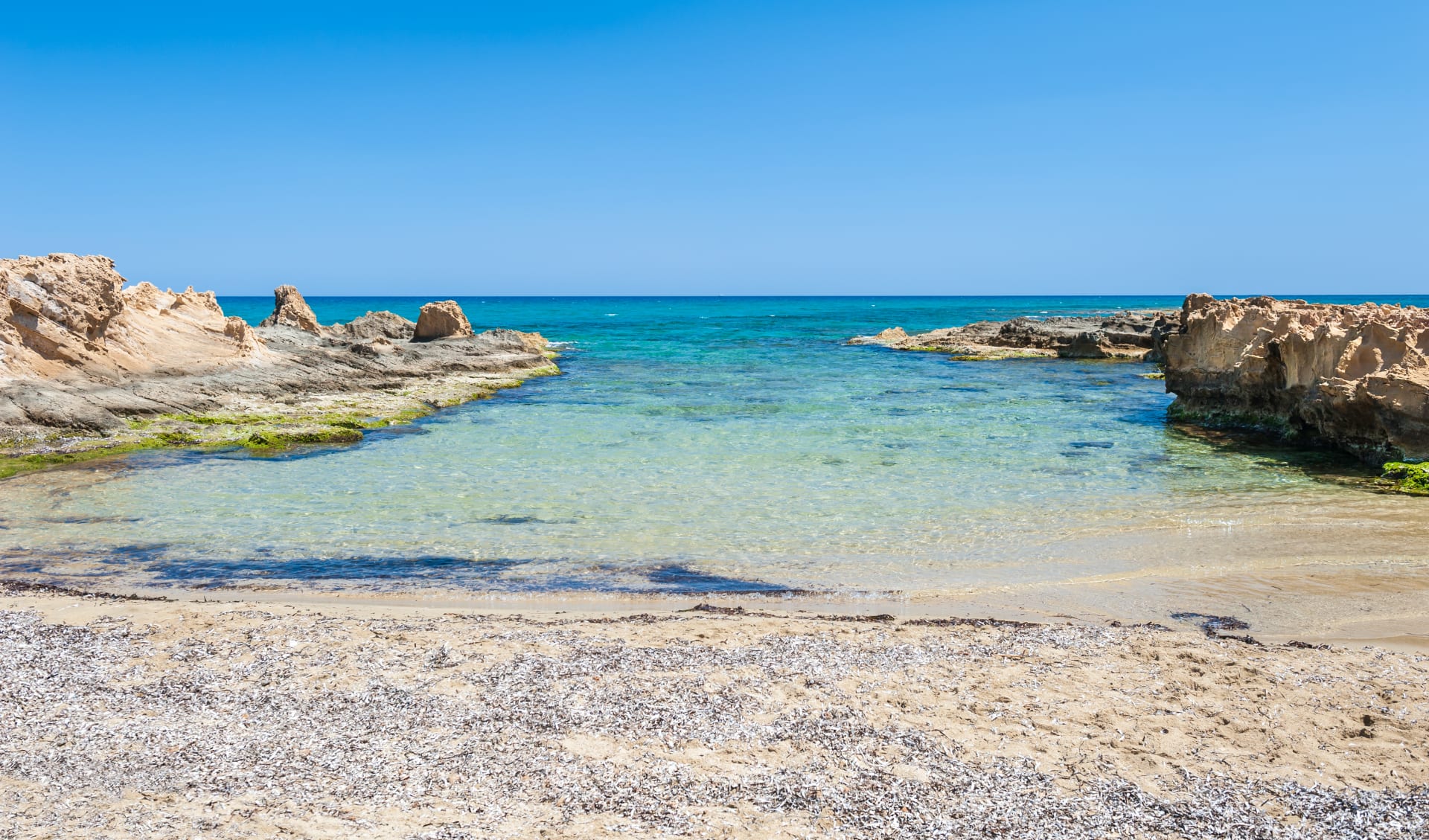 Badeferien im Hotel Kernos Beach ab Heraklion: Malia Beach Bucht Kreta GR