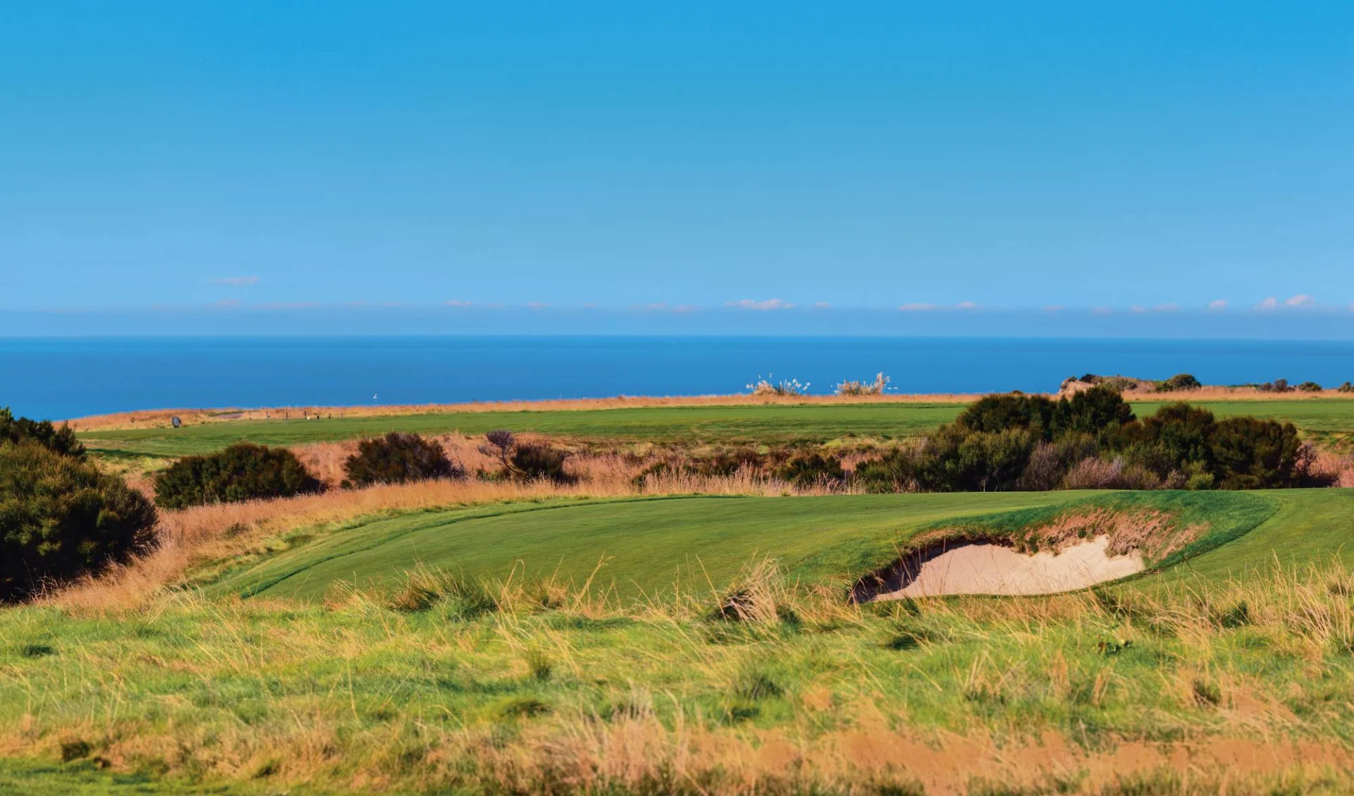 Golfen auf Neuseelands schönsten Plätzen ab Auckland: Matauri Bay - Kauri Cliffs Golfcourse