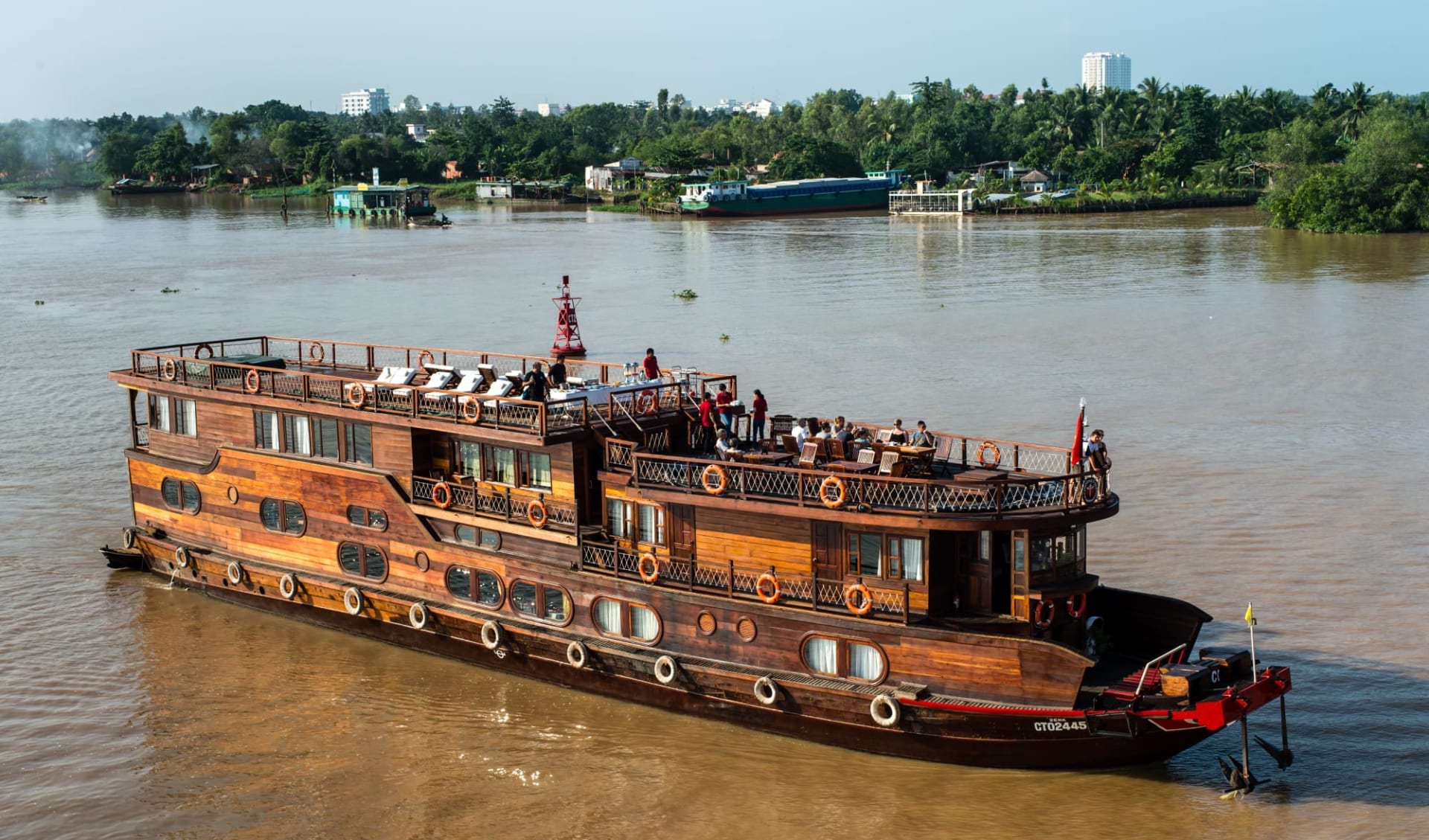 Mekong Delta Flusskreuzfahrten mit «Mekong Eyes» ab Saigon: ME Classic
