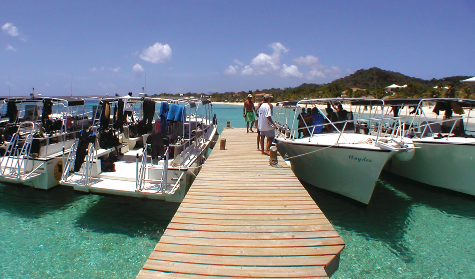 Anthony's Key Resort in Roatan: mensch anthony's key menschen auf pier