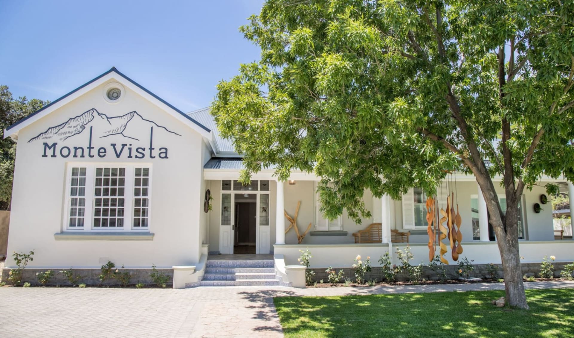 Monte Vista Boutique Hotel in Montagu: Monte Vista front