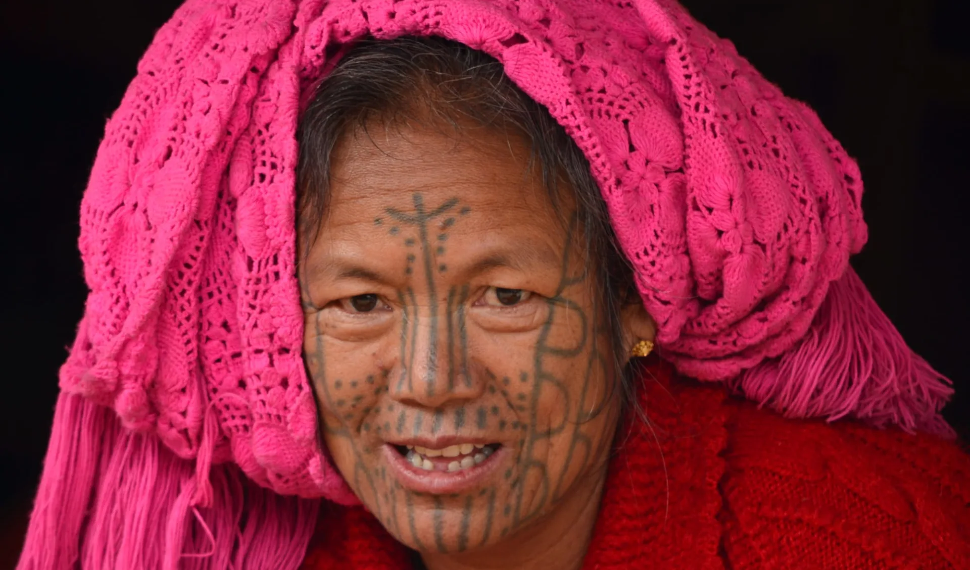 Ausflug in die Chin Berge ab Bagan: Myanmar Chin State People