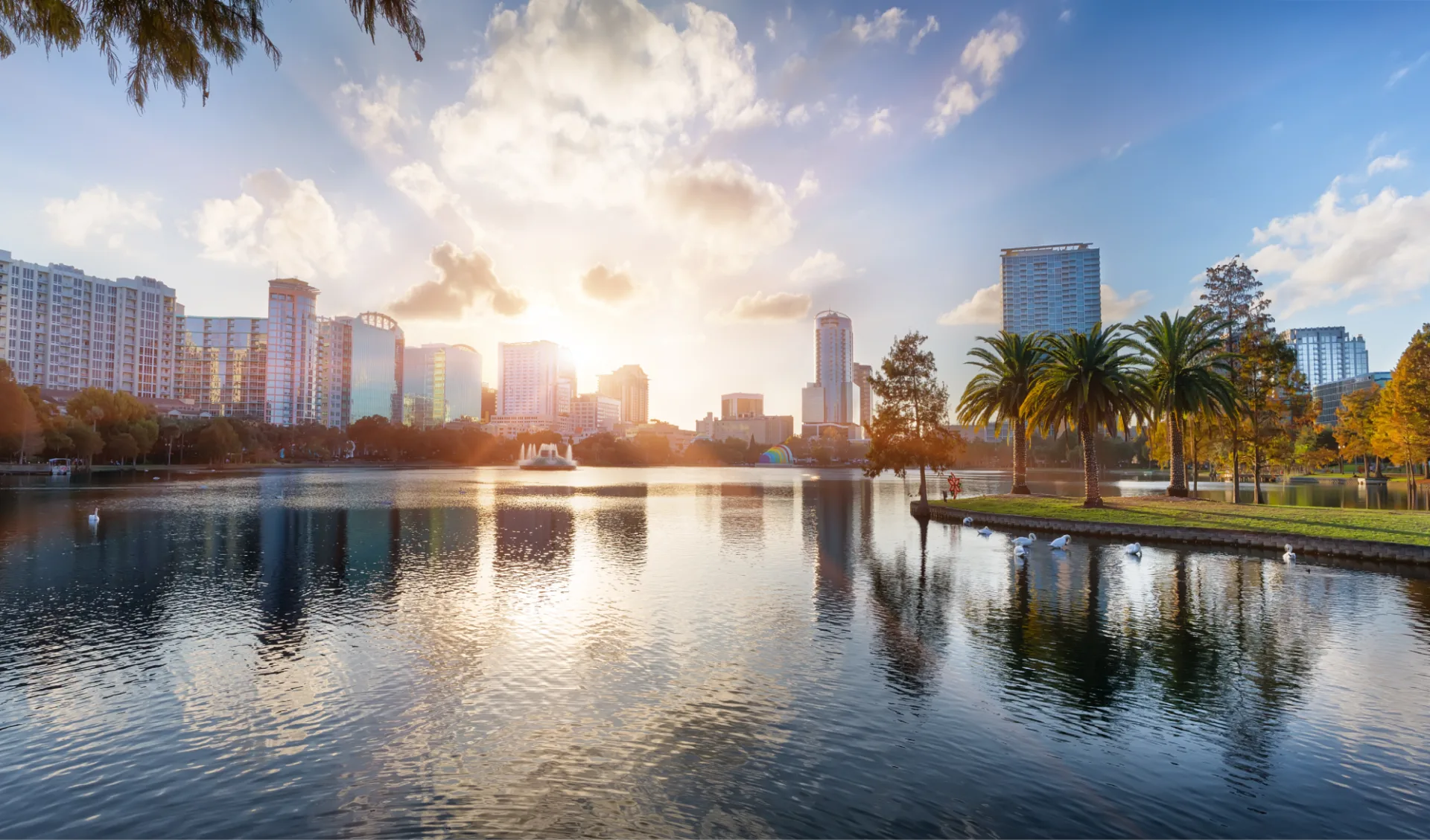 Florida Sunshine ab Miami: Orlando_LakeEolaPark_Florida_USA