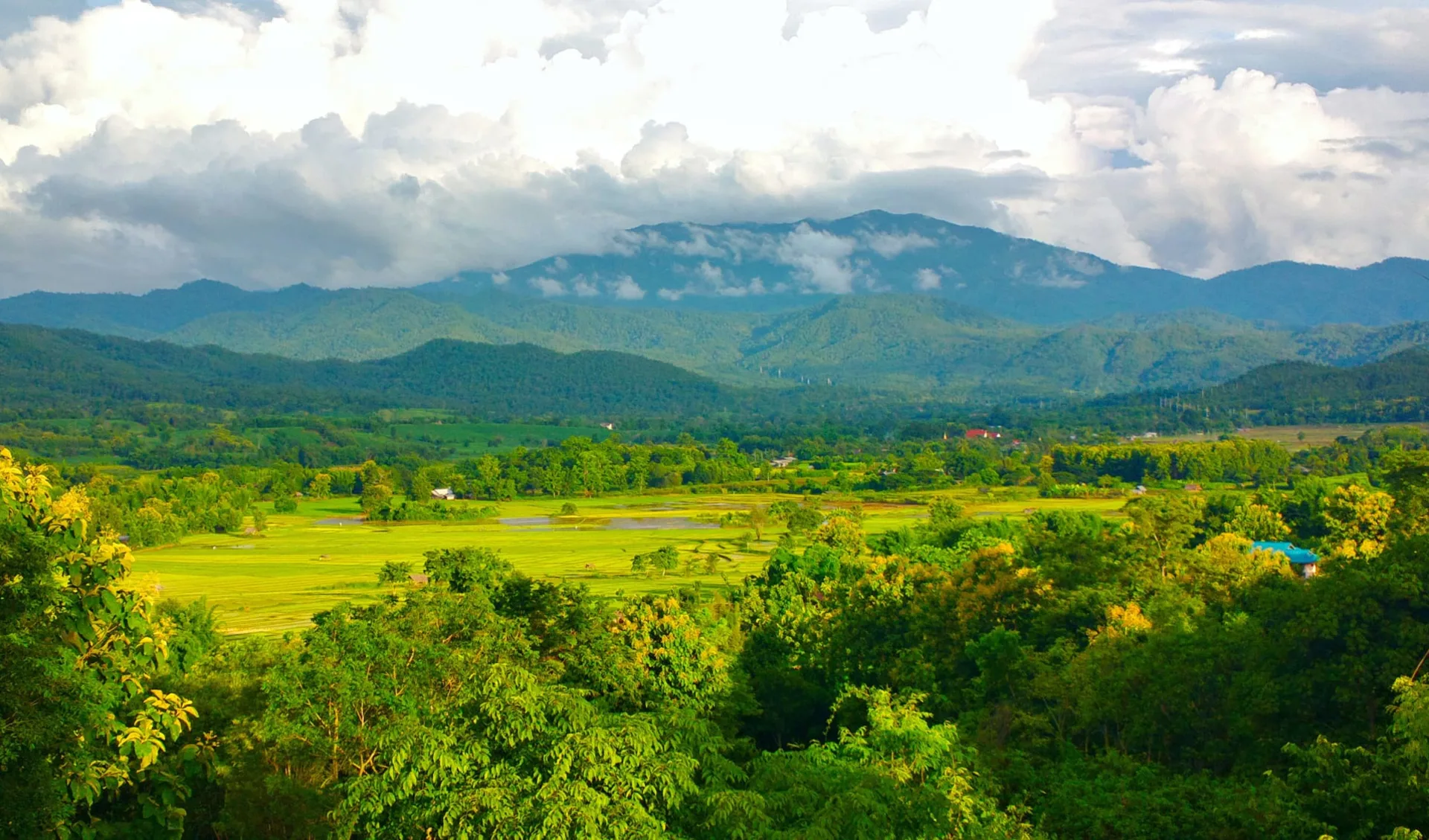 Die verborgene Welt der Bergvölker ab Chiang Mai: Pai: beautiful contryside