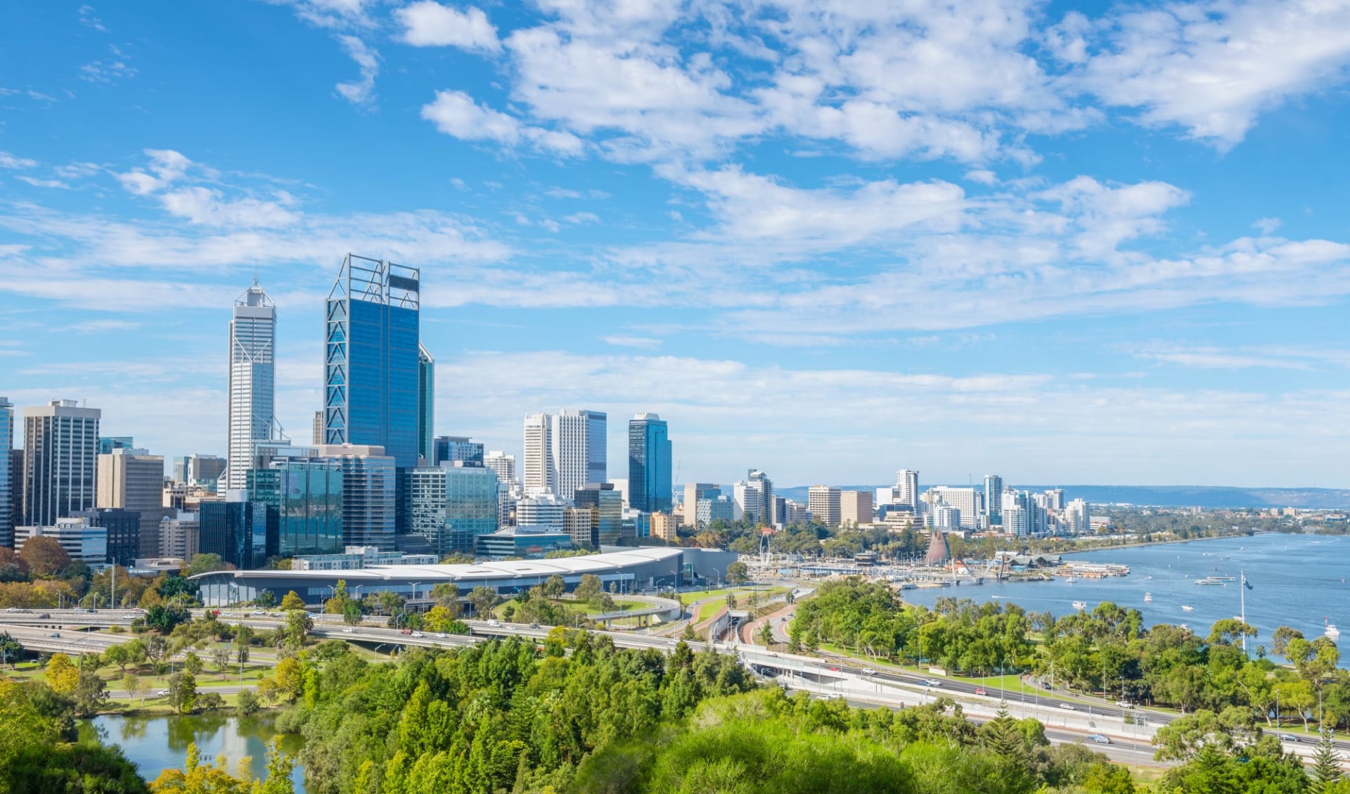 Dolphin Coast Explorer inkl. Verlängerung ab Perth: Perth_Skyline_Australien