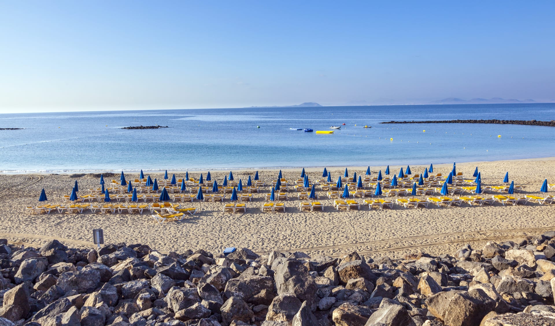 Badeferien im Hipotels La Geria ab Lanzarote: Playa Dorada Morgenstimmung Lanzarote