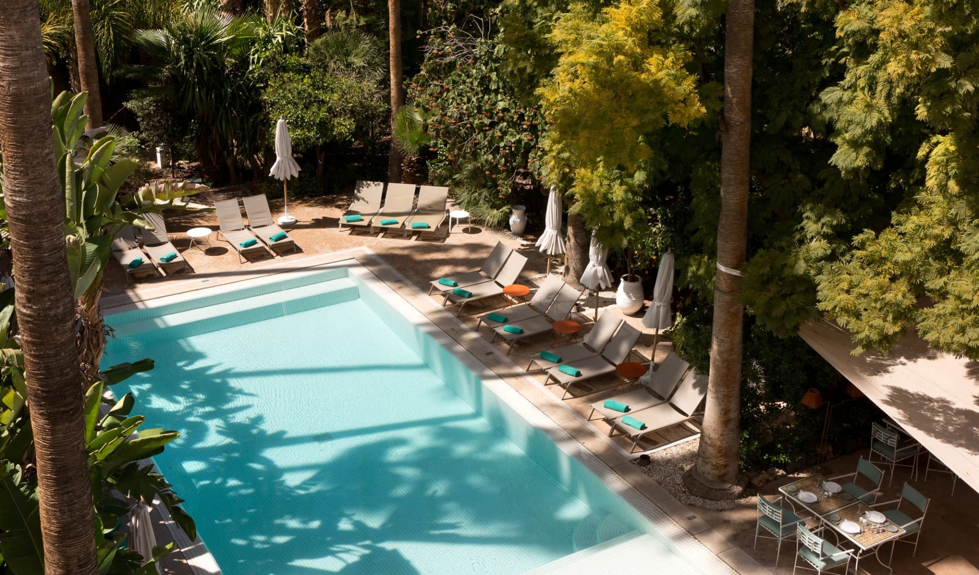 Les Jardins de la Medina in Marrakesch: pool: