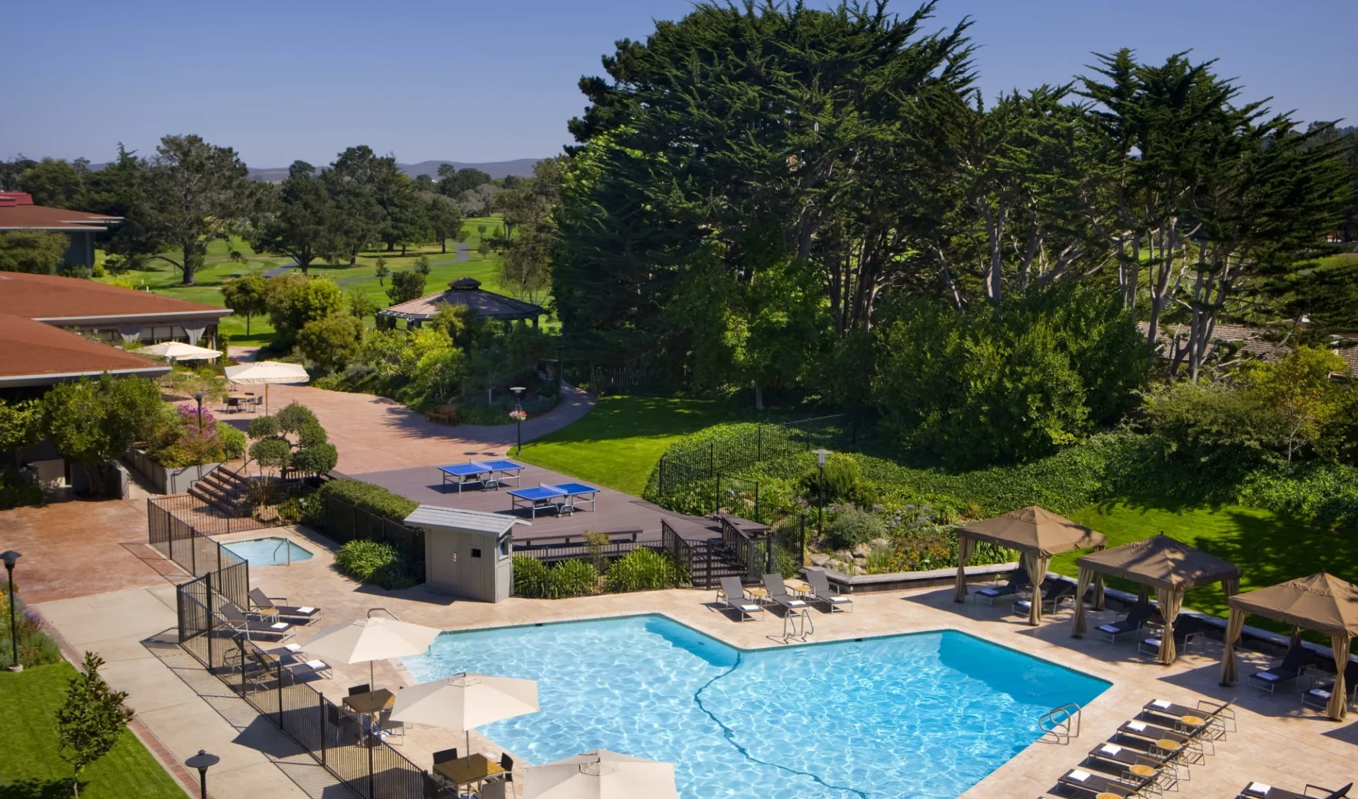 Hyatt Regency Monterey Resort & Spa on Del Monte: pool_elevated_view_fv_33888