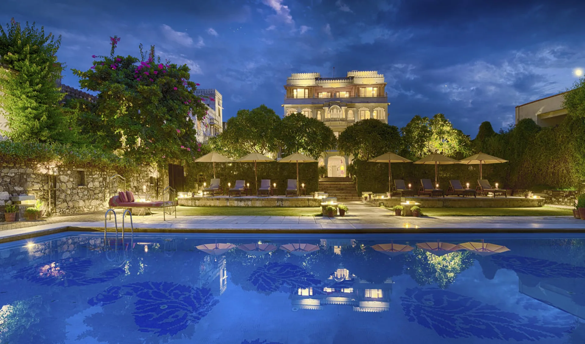 The Ajit Bhawan in Jodhpur: Swimming pool