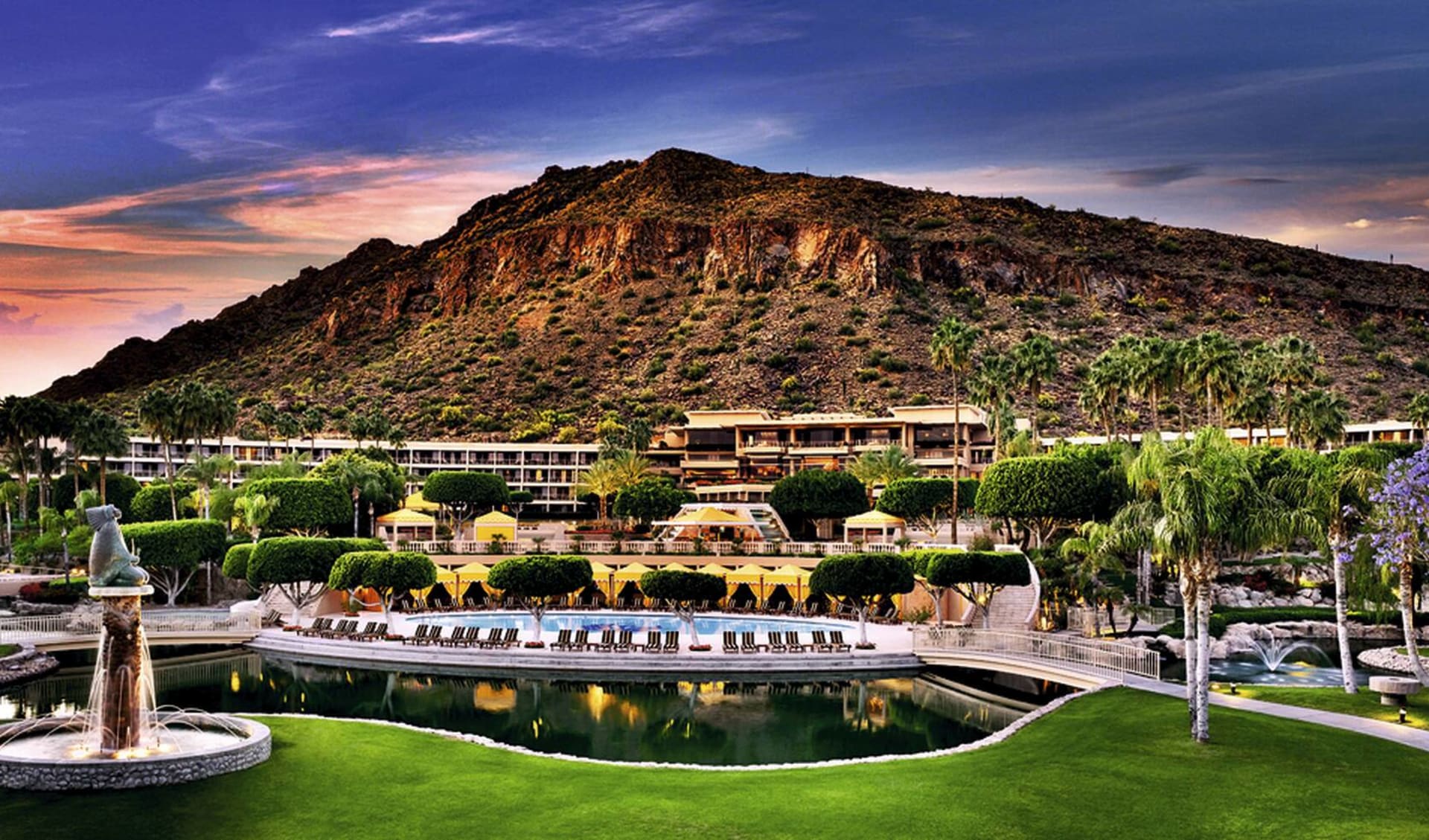 The Phoenician in Scottsdale: pool the phoenician scottsdale gartenanlage