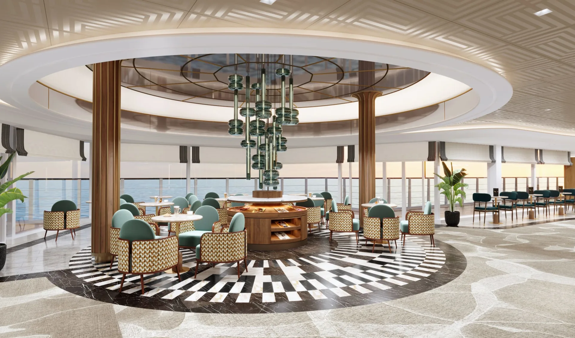 Premierenreise der Seven Seas Prestige™ ab Miami: Prestige_CoffeeConnection2_ 4k