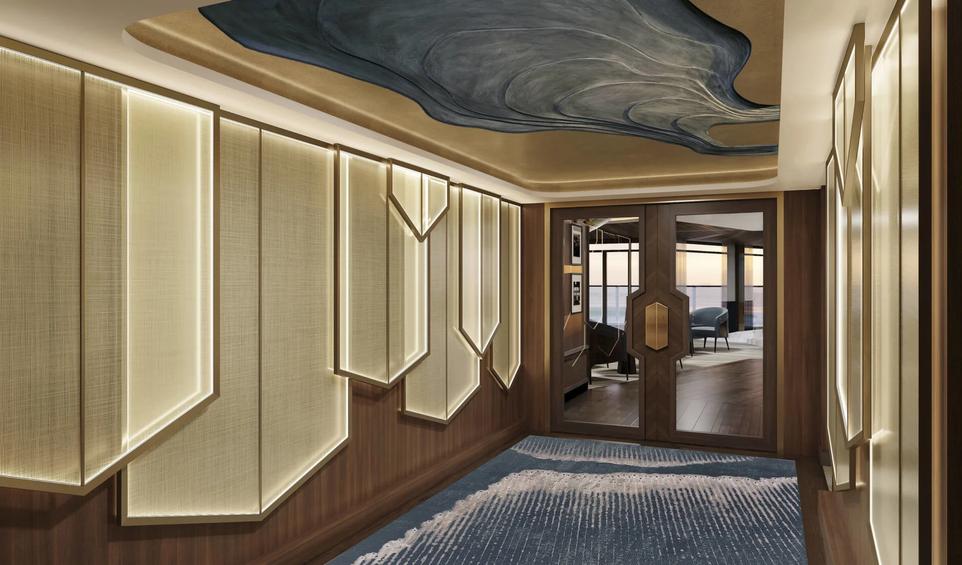 Cartagena und den Panamakanal stillvoll erleben ab Miami: Prestige_MeridianLounge_Visual1
