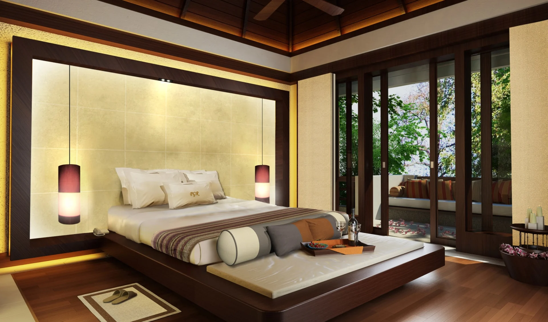 Gaya Island Resort in Kota Kinabalu:  Bayu Villa | Canopy Villa | Kinabalu Villa