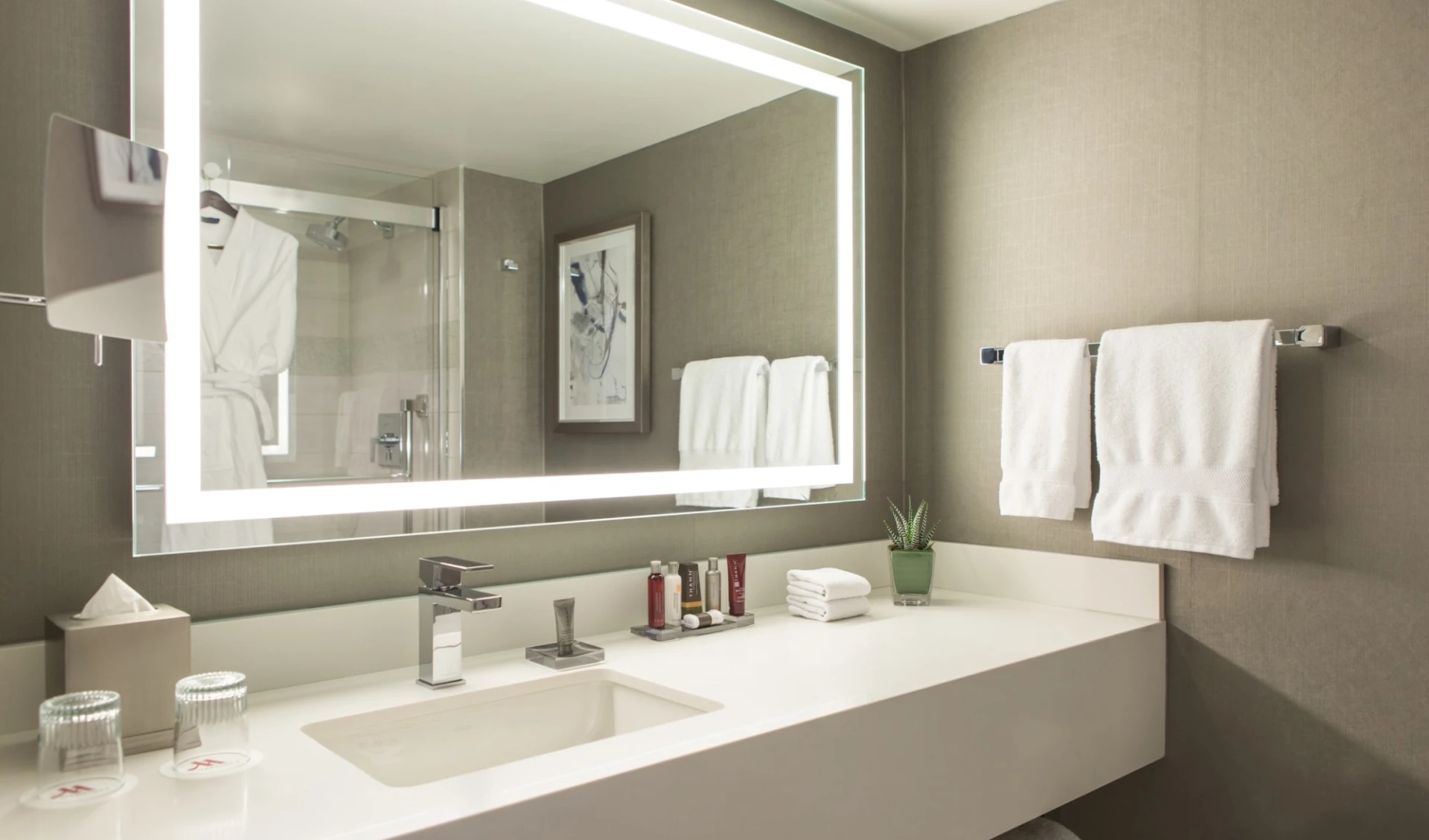 Calgary Marriott Downtown Hotel:  Calgary Marriott Hotel_Bathroom