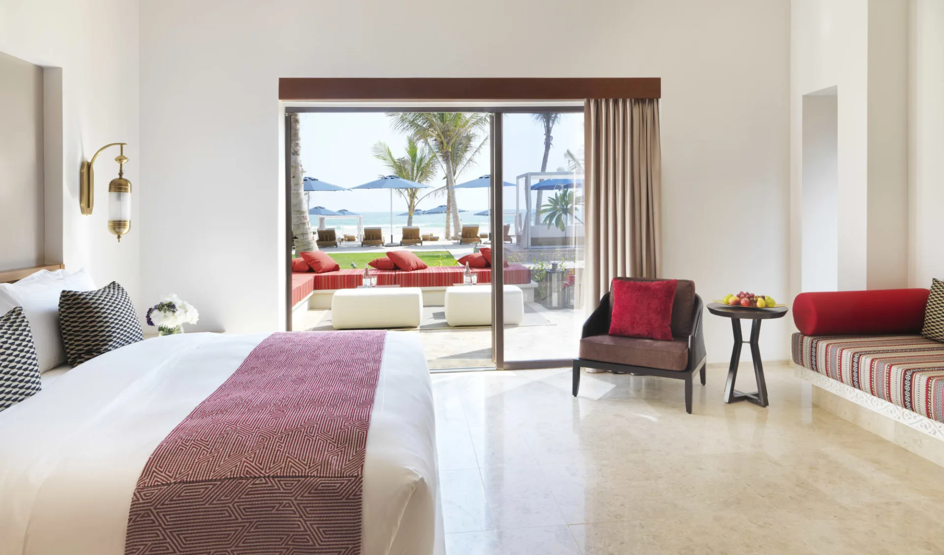 Al Baleed Resort Salalah by Anantara:  Deluxe Beach View