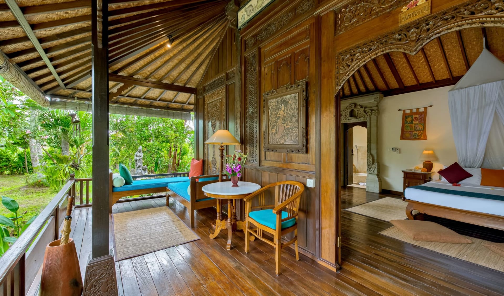 Alam Jiwa in Ubud: 1-Bedroom Wooden Villa | Jatayu