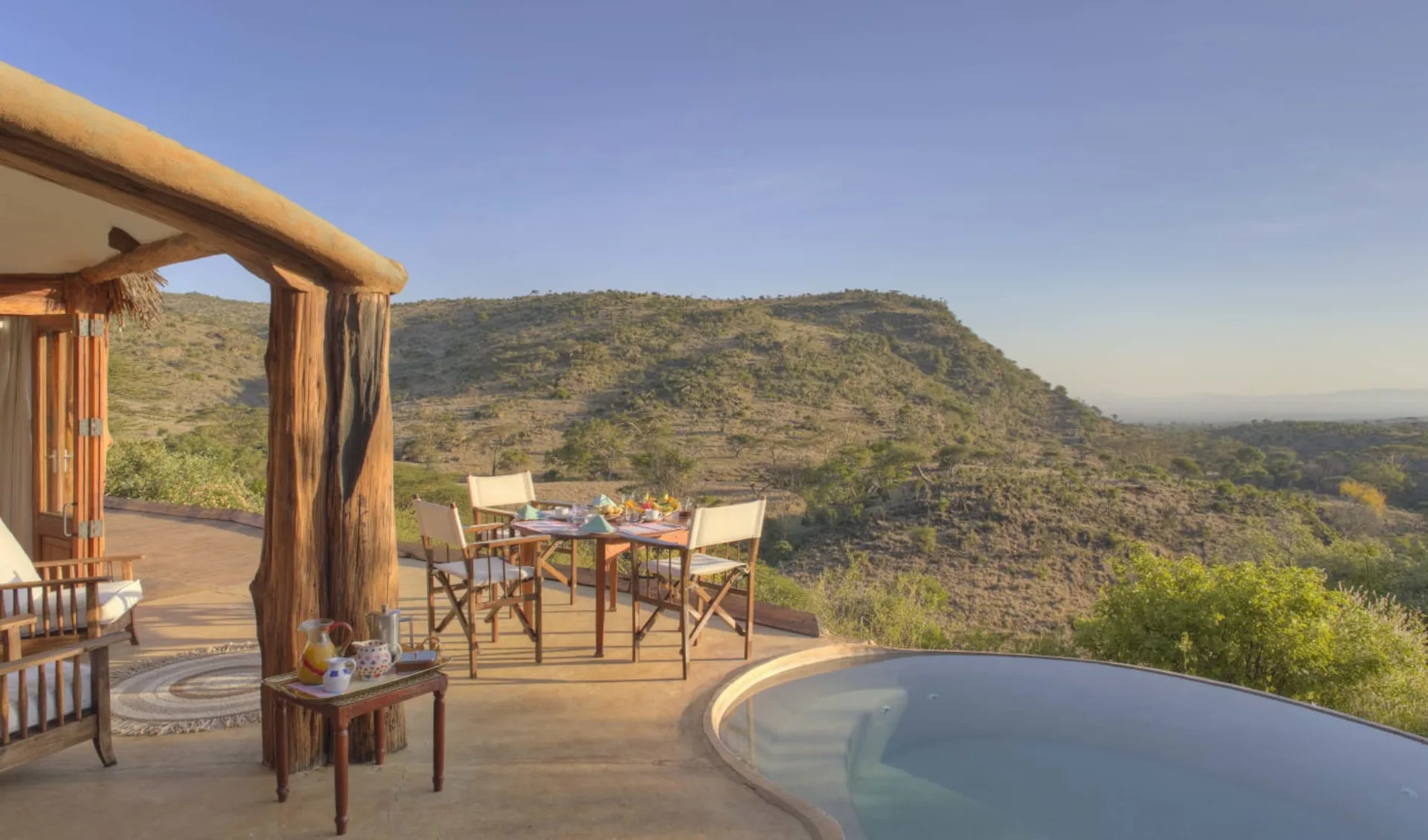 Lewa Wilderness in Laikipia:  Hillside