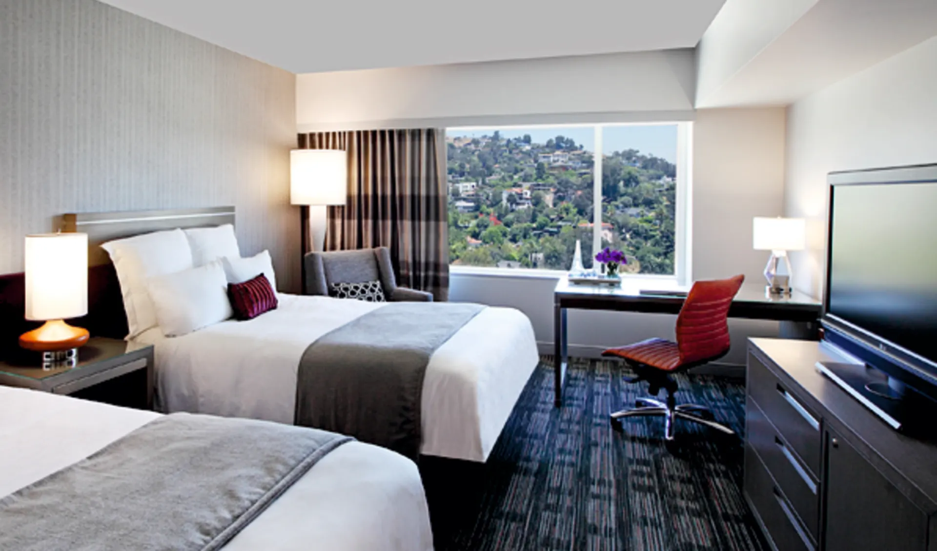 Loews Hollywood Hotel:  Loews Hollywood - Doppelzimmer