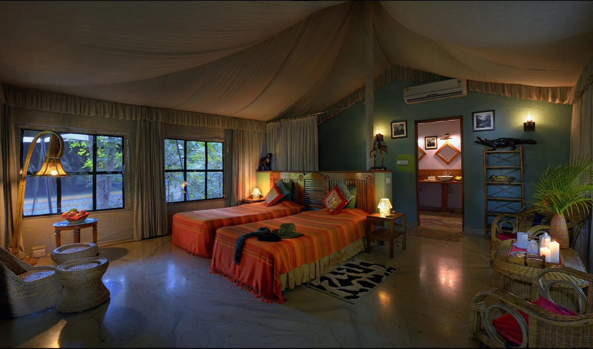 Pench Jungle Camp: Luxury Tent