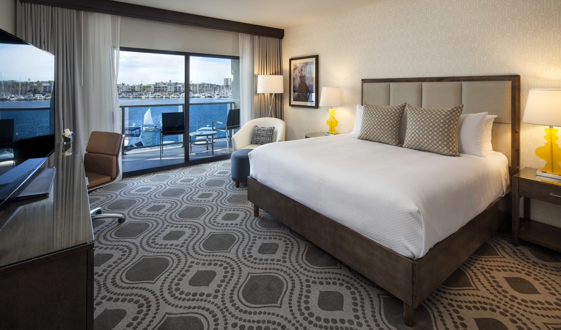 Marina del Rey Hotel:  Marina del Rey Hotel - Marina View