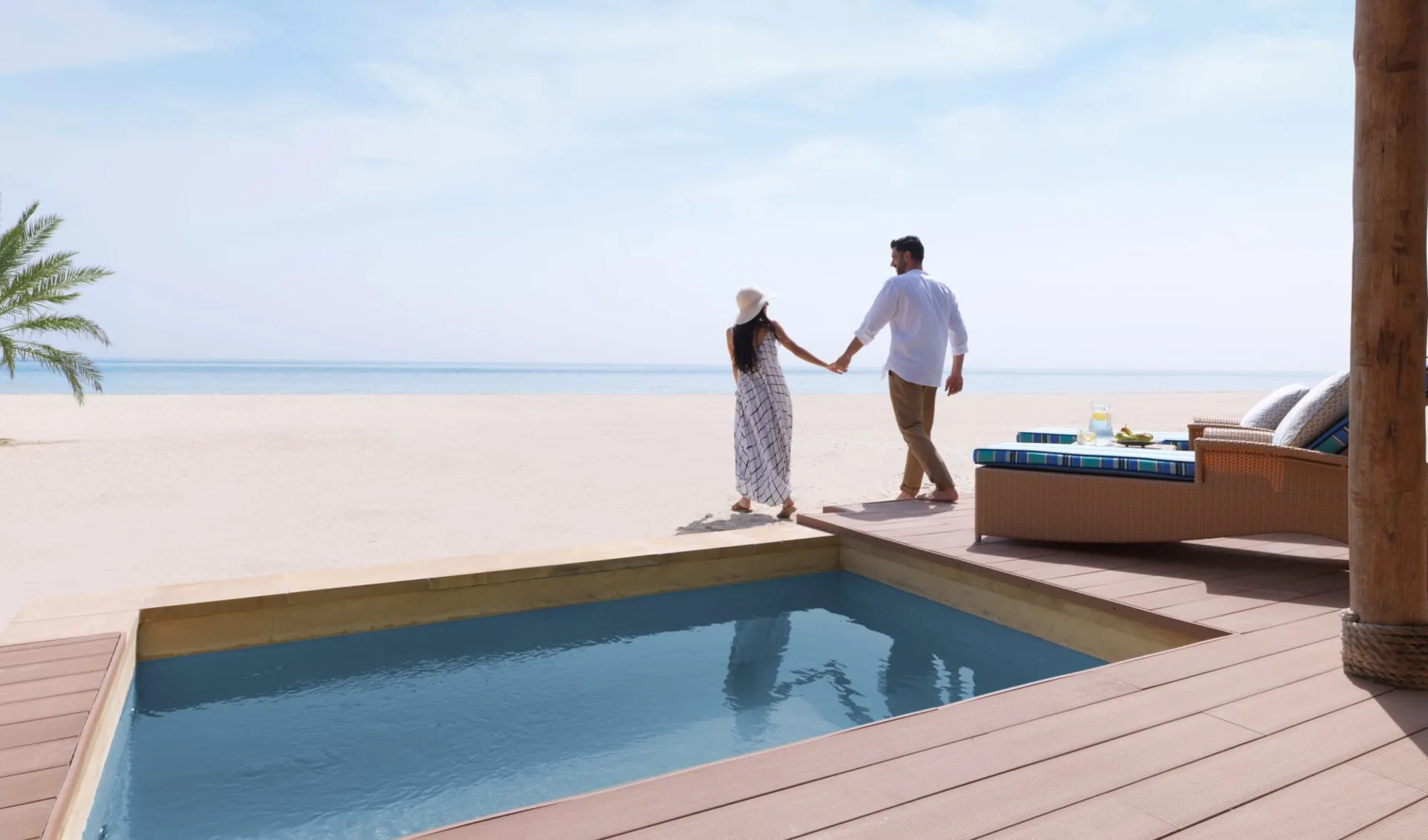 Anantara Al Yamm Villa Resort in Sir Bani Yas: One Bedroom Pool Villa