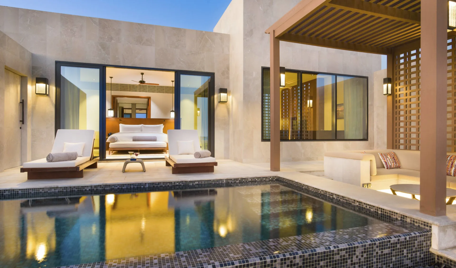 Alila Hinu Bay in Salalah:  pool Villa