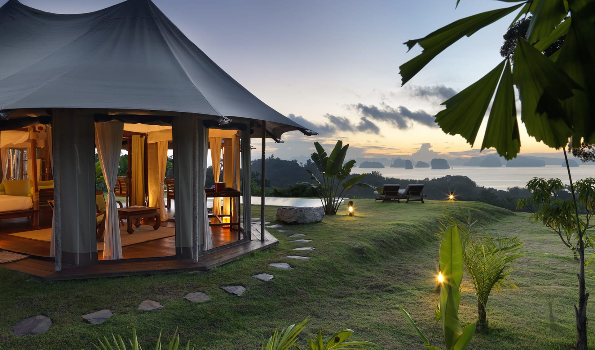 9 Hornbills Tented Camp in Ko Yao: Tented Pool Villa