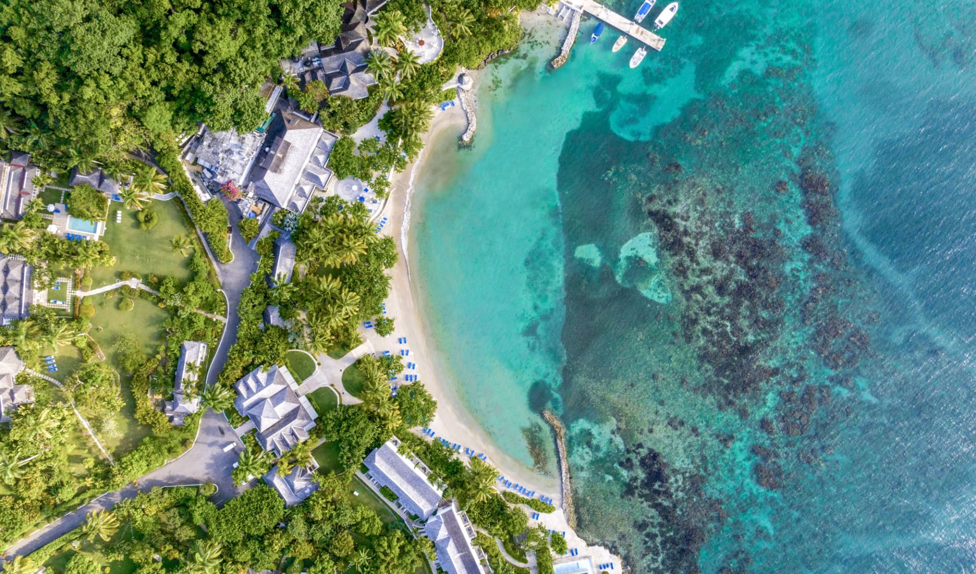 Round Hill Hotel in Montego Bay: Round Hill Ariel