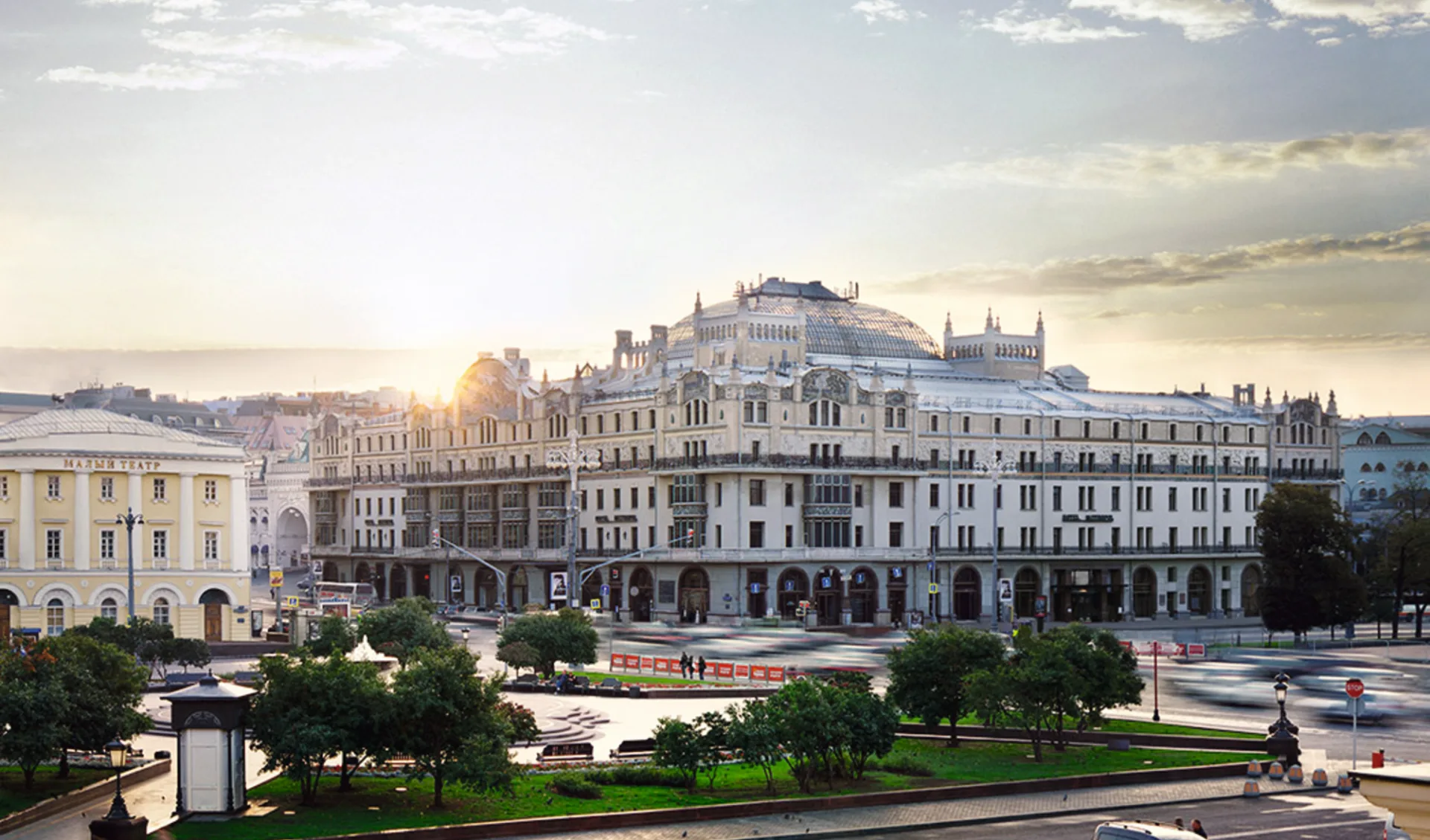 Hotel Metropol in Moskau: Russland_Moskau_Metropol_Morgenstimmung